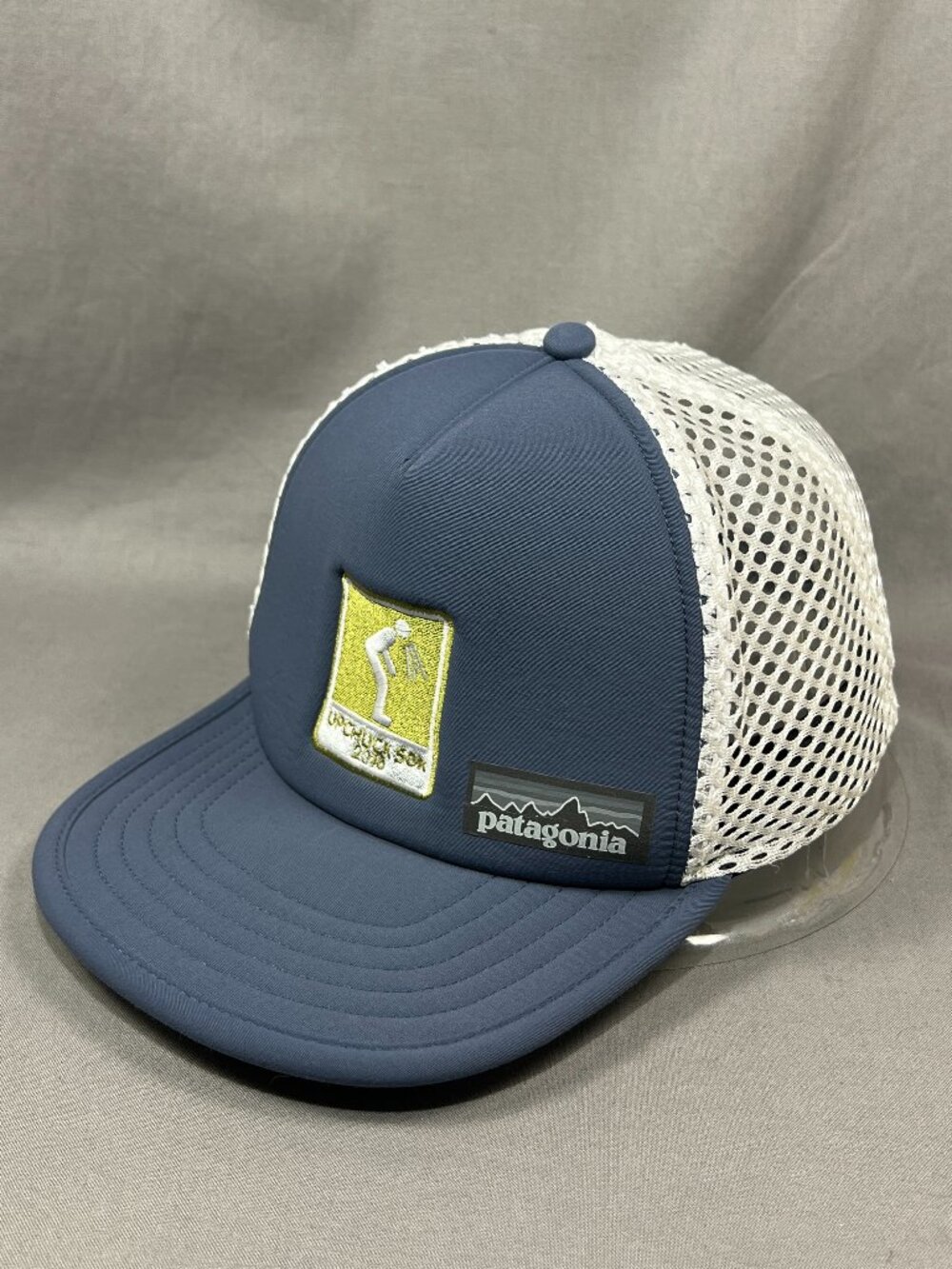Patagonia Upchuck 50k Strapback Hat Tennessee Mesh Hiking Running Outdoor Mens